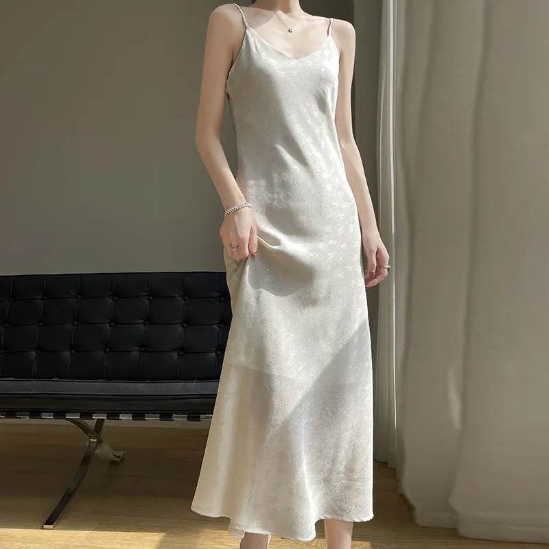 23 New  Style Temperament Sexy Sling Dress Western Style Women's Dress Slimming Dress Seaside Holiday Beach Dress