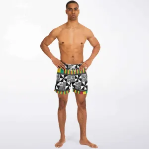 Adinkra Men's Swim Trunks