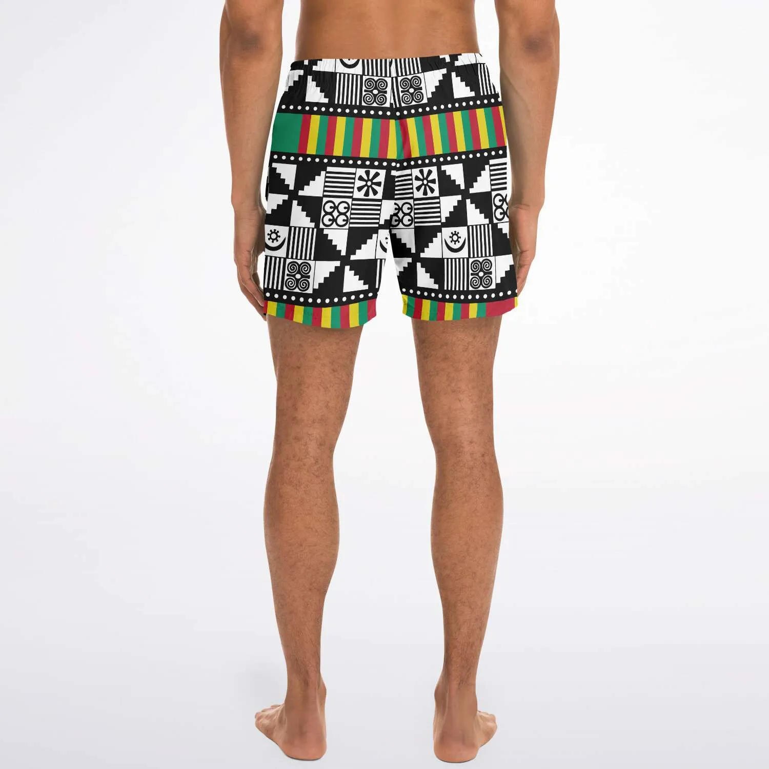 Adinkra Men's Swim Trunks
