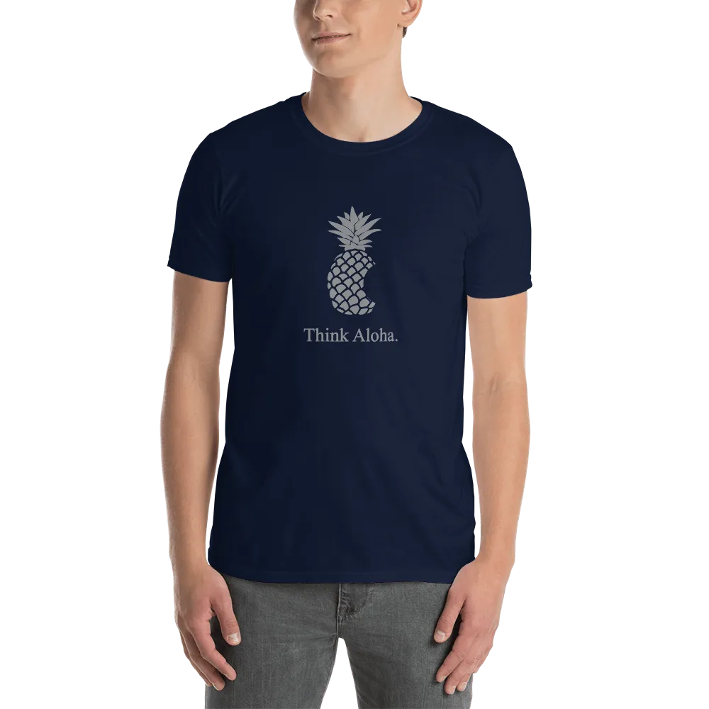 Aloha Tribe Think Aloha Mens T-Shirt