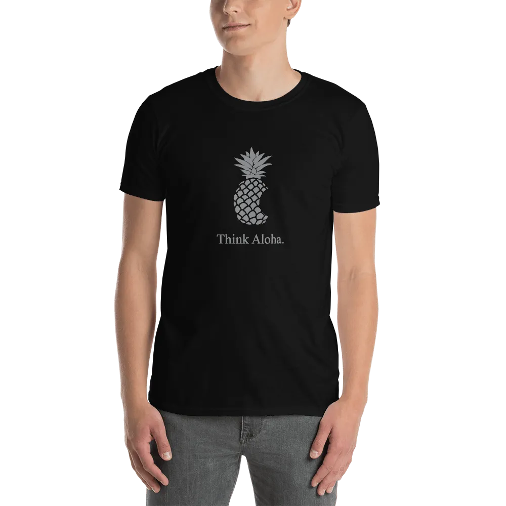 Aloha Tribe Think Aloha Mens T-Shirt