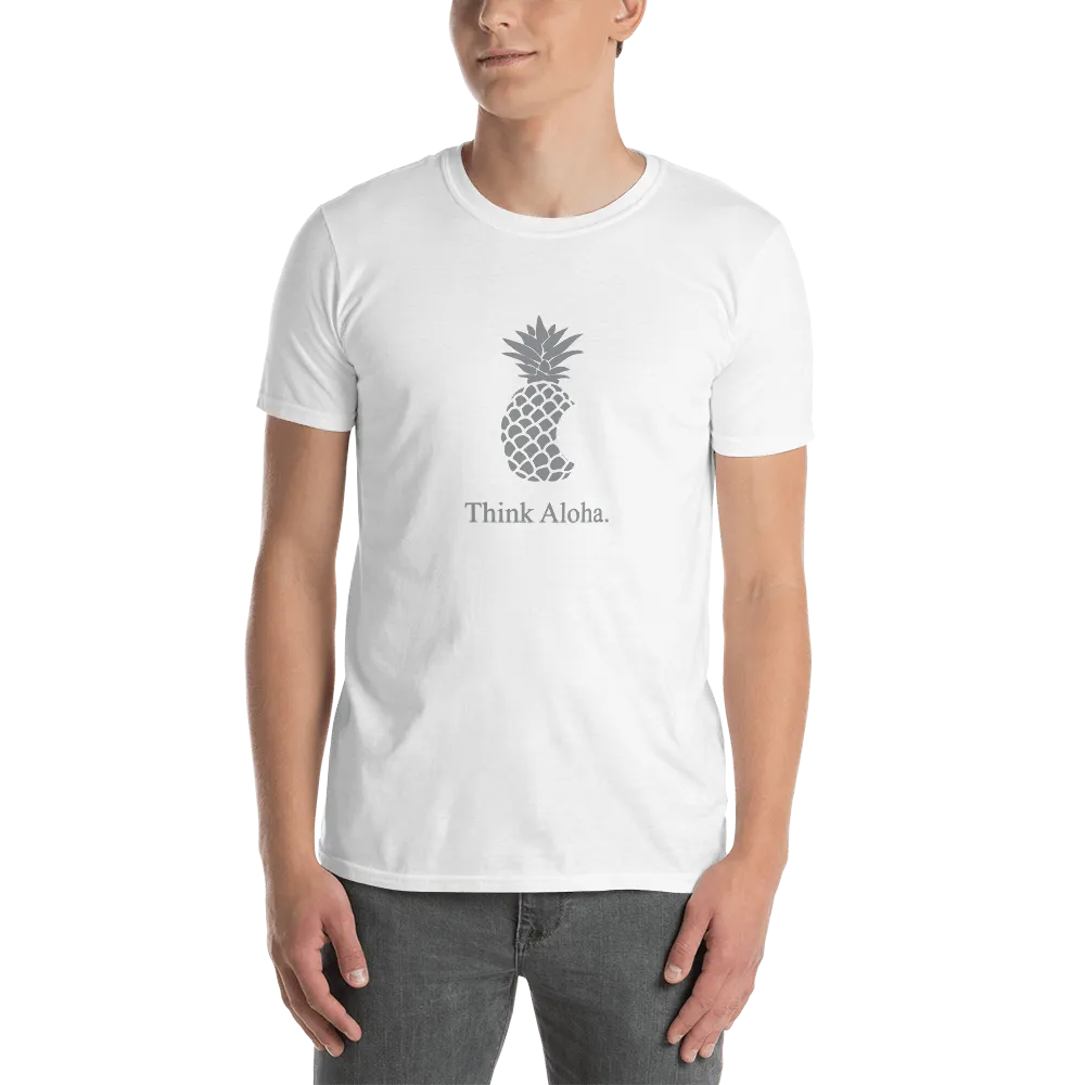 Aloha Tribe Think Aloha Mens T-Shirt