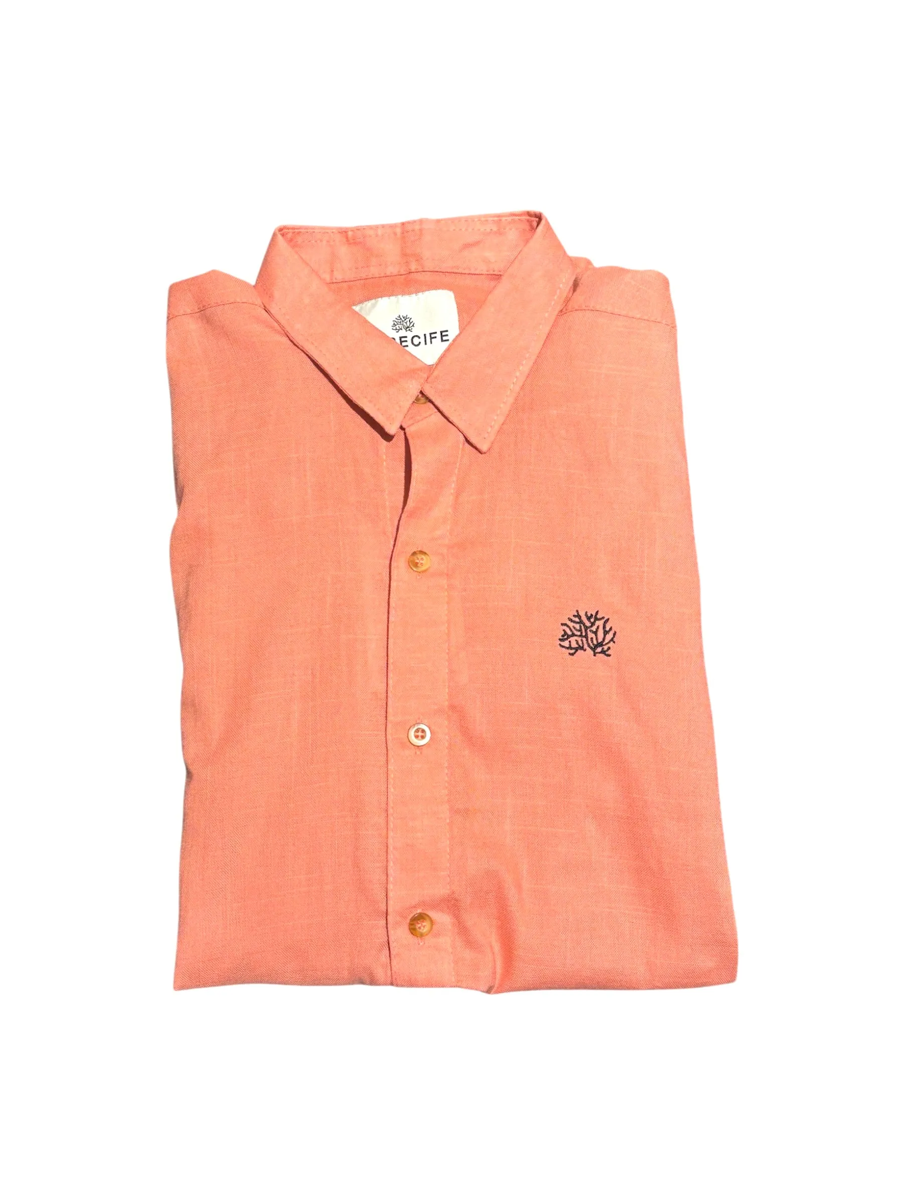 ARRECIFE -  Guayaba Linen Short Sleeve Shirt