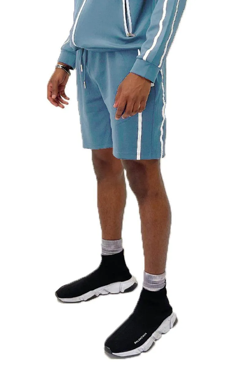 Artic Blue Jordan Tshirt Short Set