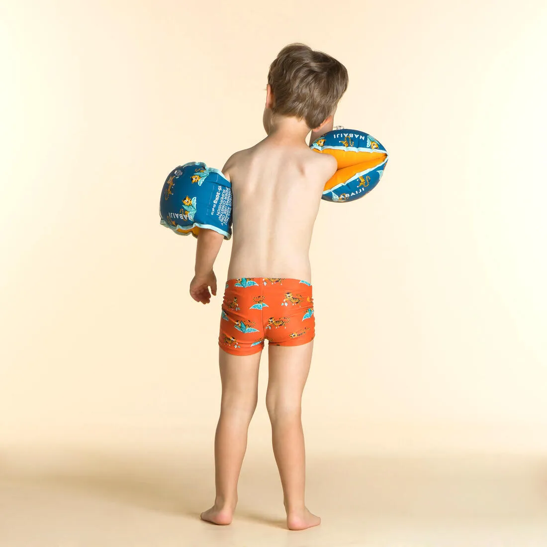 Baby / Kids’ Swim Shorts - Blue Crab Print