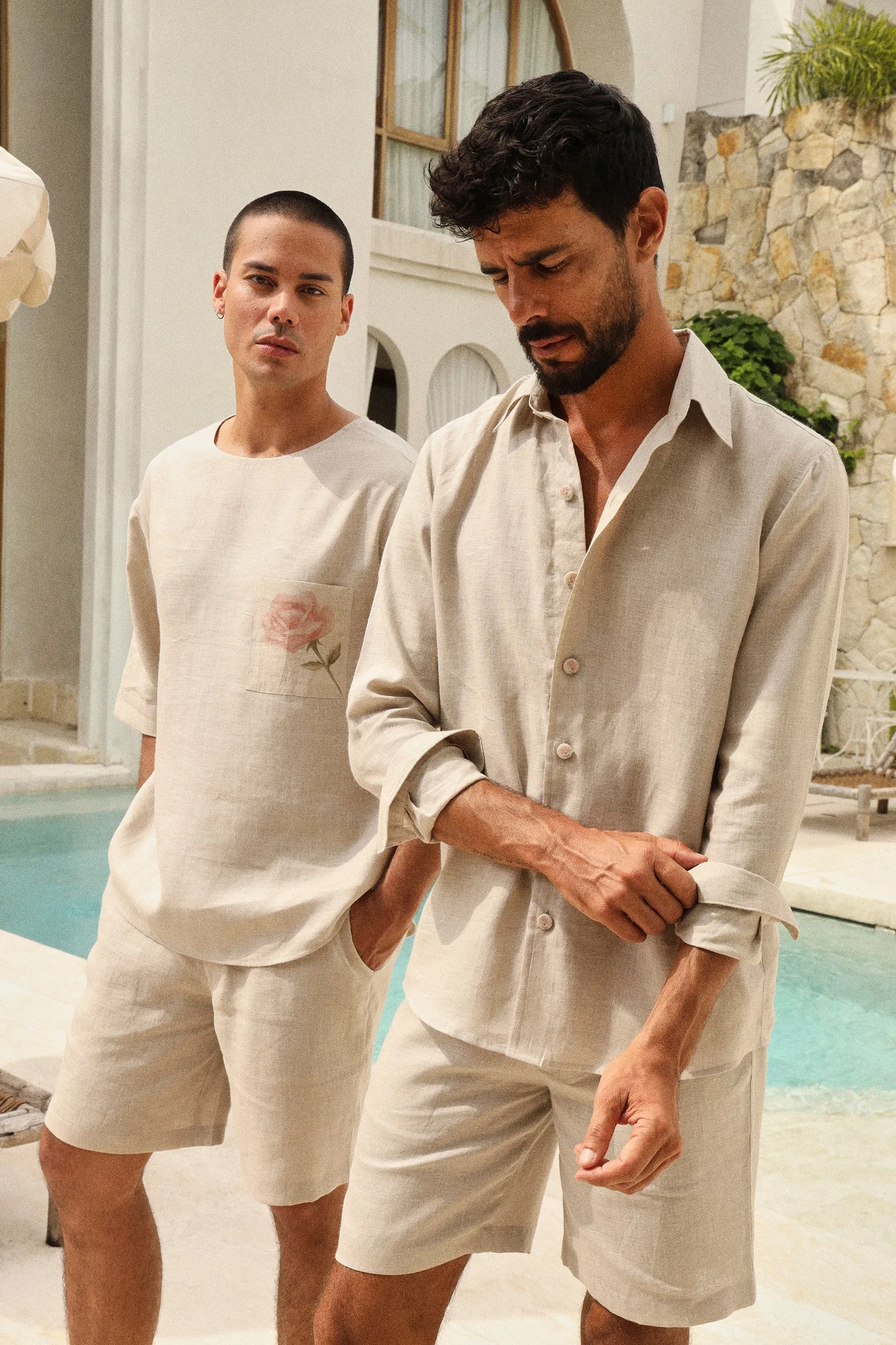 Bali Shorts - Man  (Natural)