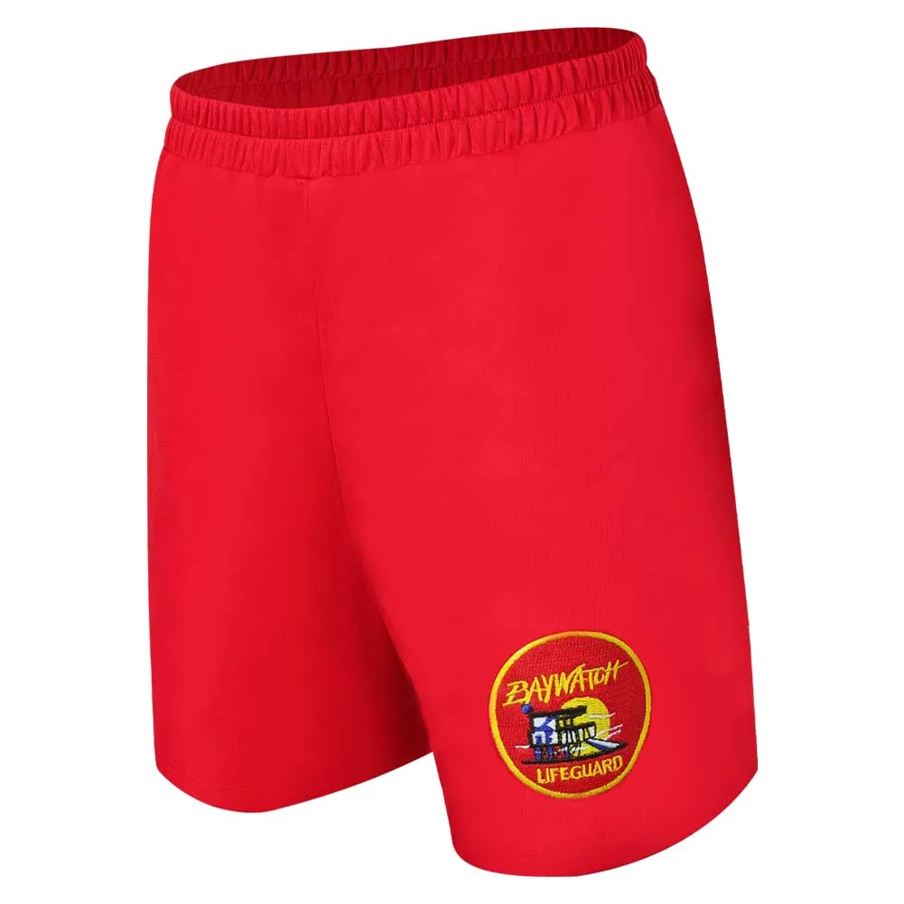 Baywatch Red Swim Trunks Pants Cosplay Costume Outfits Halloween Carnival Suit