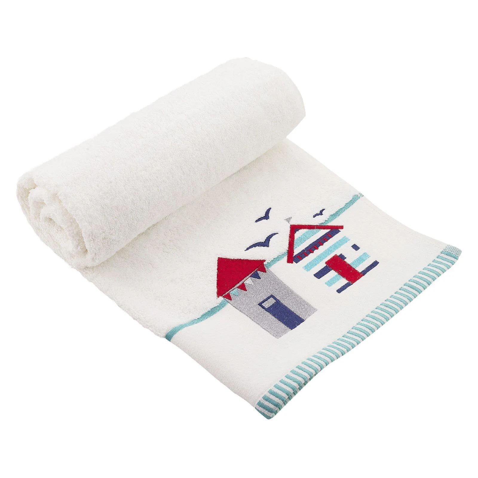 Beach Huts Towel