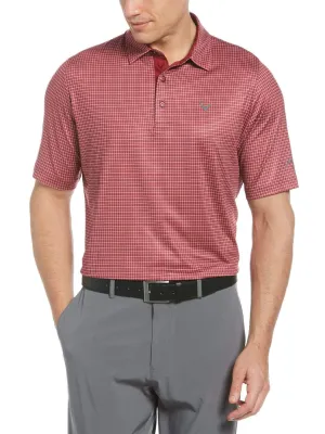 Big & Tall Tattersall Swing Tech™ Polo
