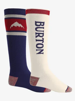 Burton Weekend Midweight Two Pack Socks Mens Mood Indigo