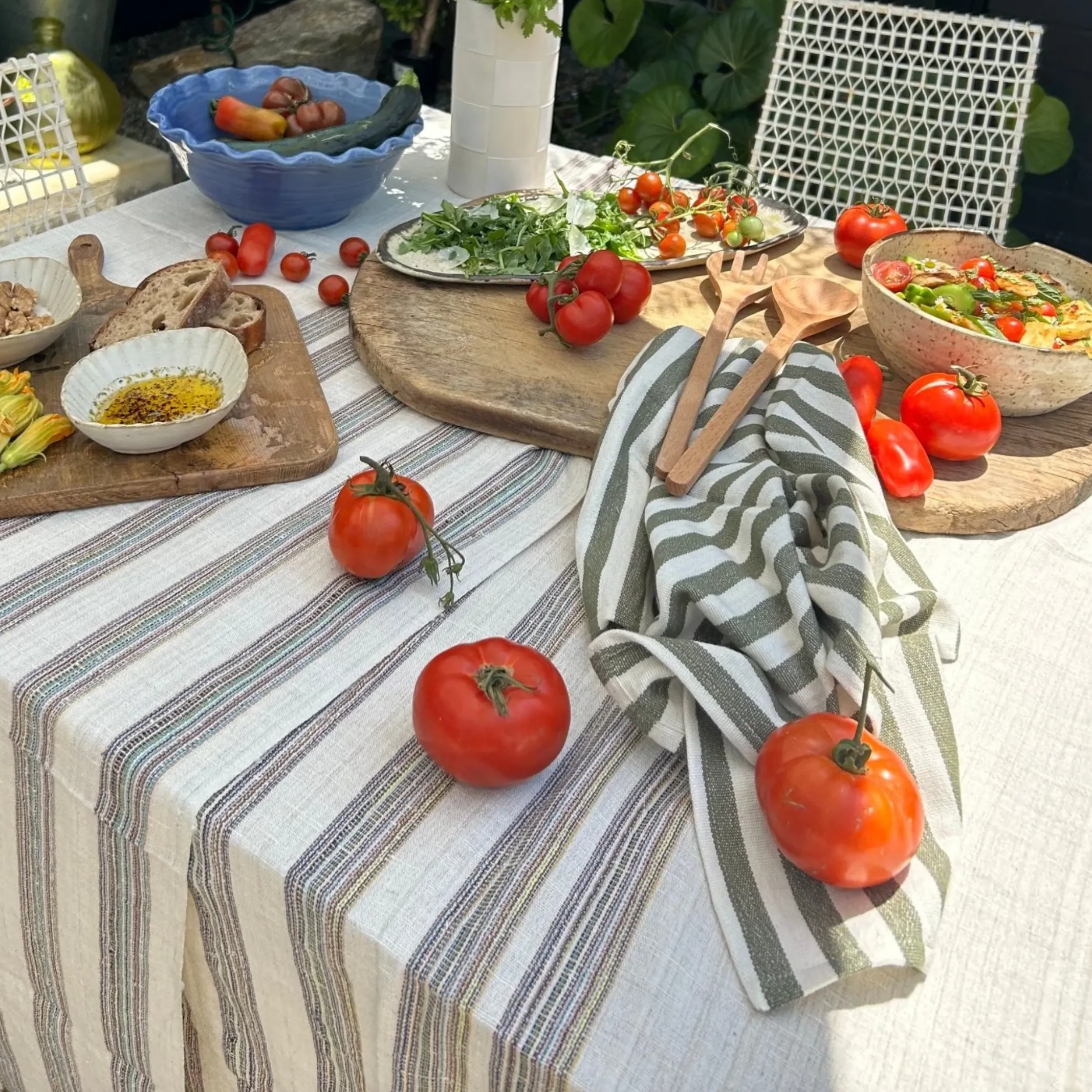 Cabana Turkish Kitchen Towel - Fern