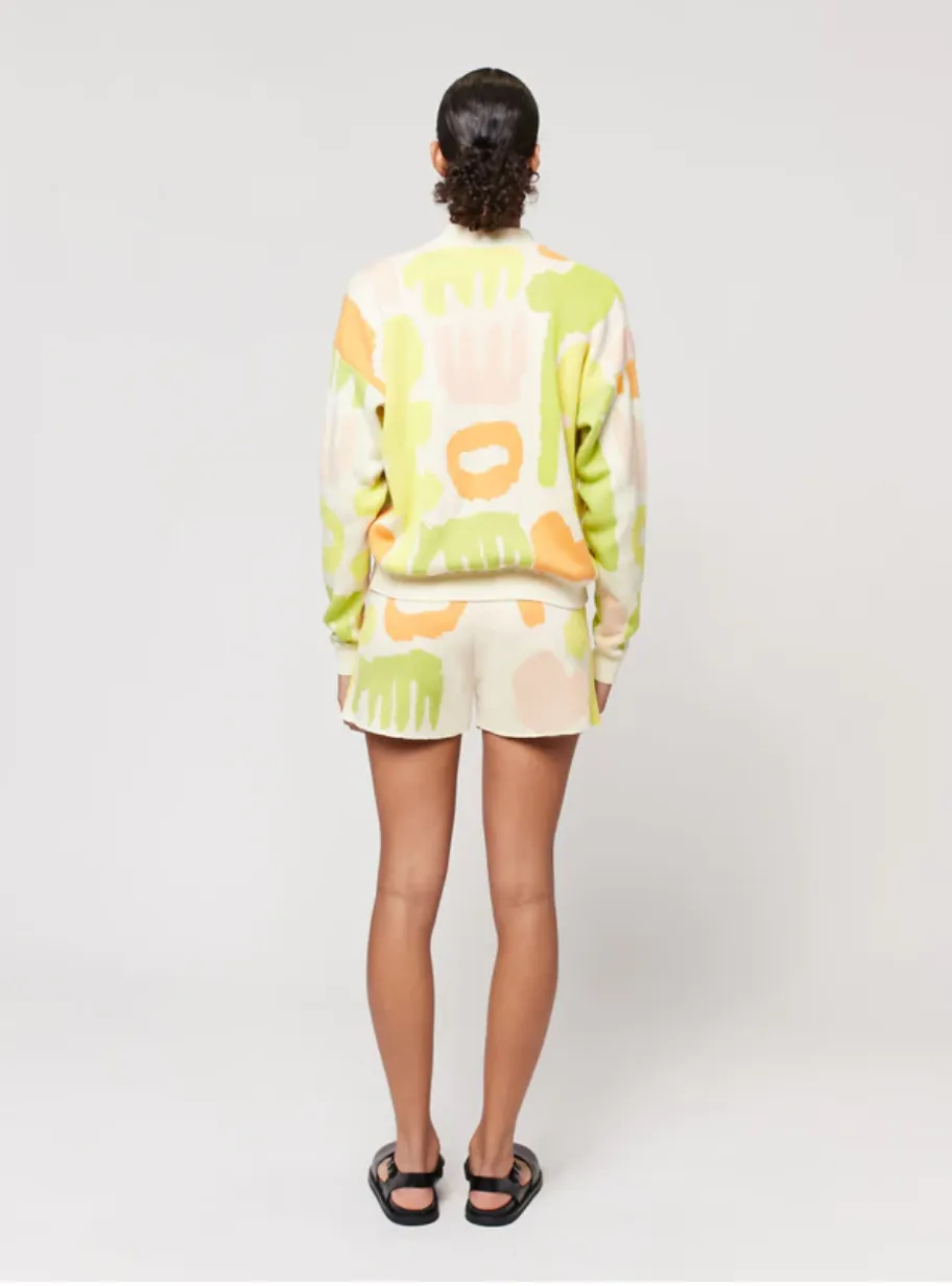 Carnival Print Jacquard Shorts