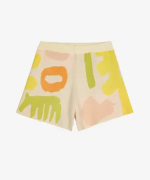 Carnival Print Jacquard Shorts
