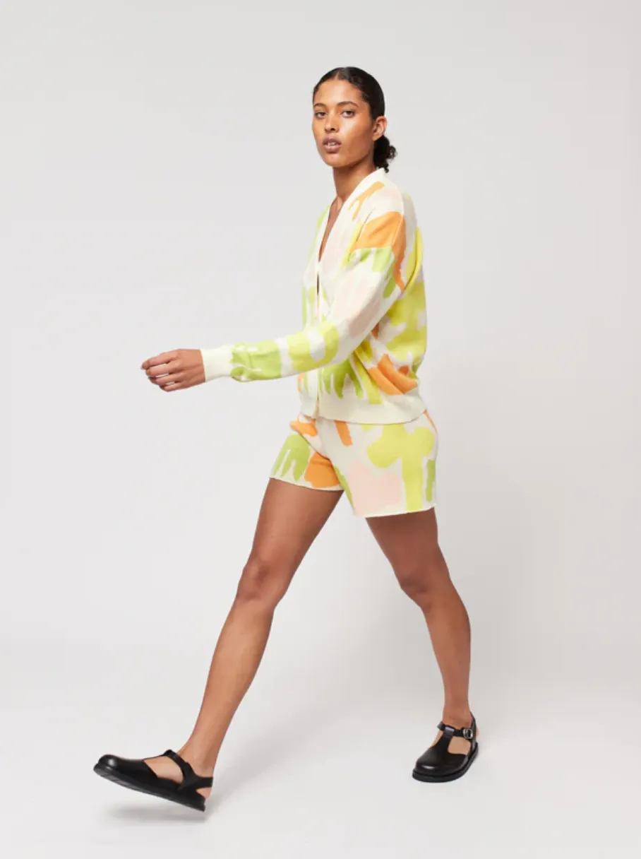Carnival Print Jacquard Shorts