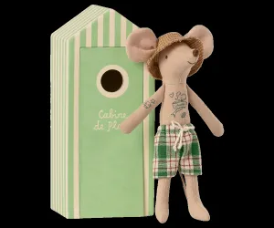 Dad Mouse In Beach Hut