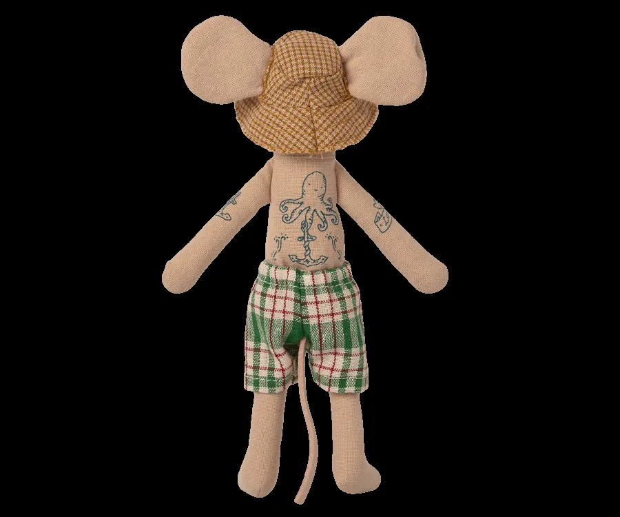 Dad Mouse In Beach Hut