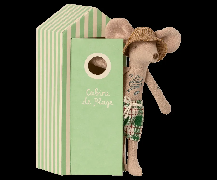 Dad Mouse In Beach Hut