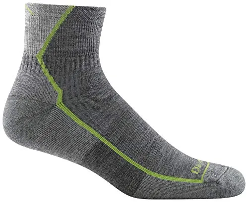Darn Tough Mens 1959 Hiker 1/4 Crew Midweight with Cushion Merino Wool Socks