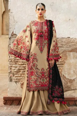 Dhanak 3PC Embroidered Q0243
