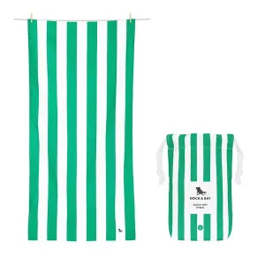 Dock & Bay Quick Dry Towel Large Cancun Green