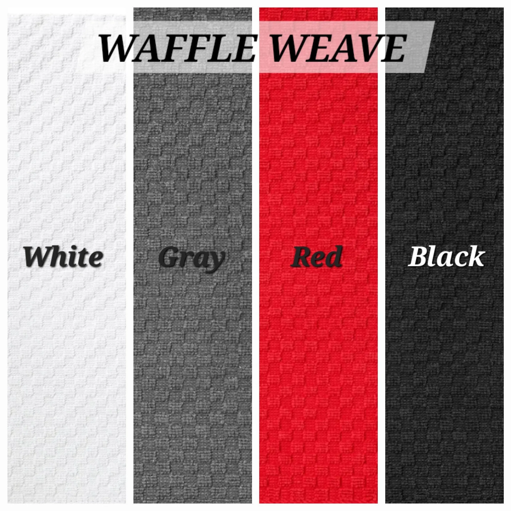Don't be Afraid to take Whisks Striped Kitchen Towel