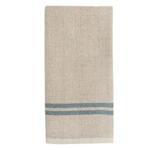 Double Striped Linen Hand Towel