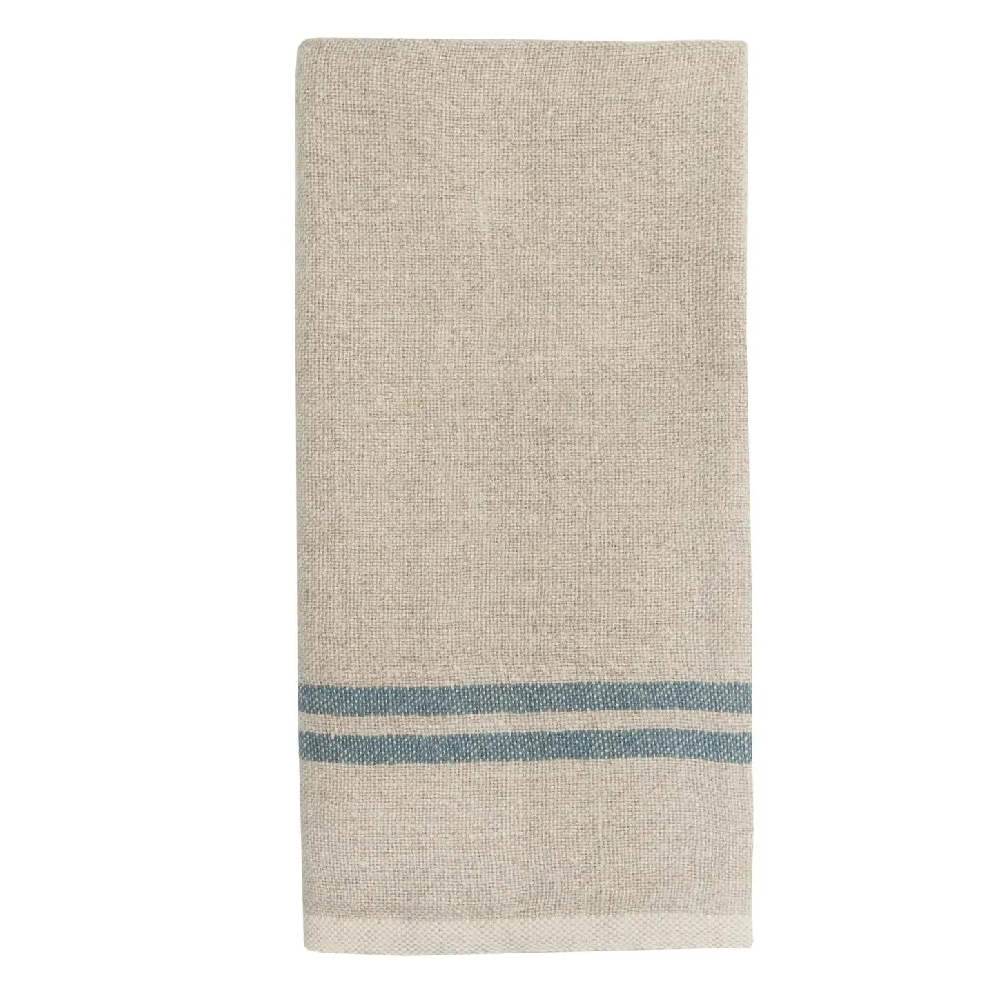 Double Striped Linen Hand Towel