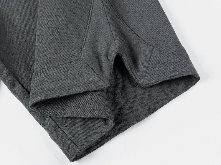Elastic Waist Drawstring Shorts