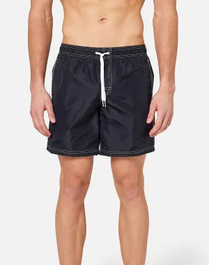ELASTIC WAIST SWIM TRUNK