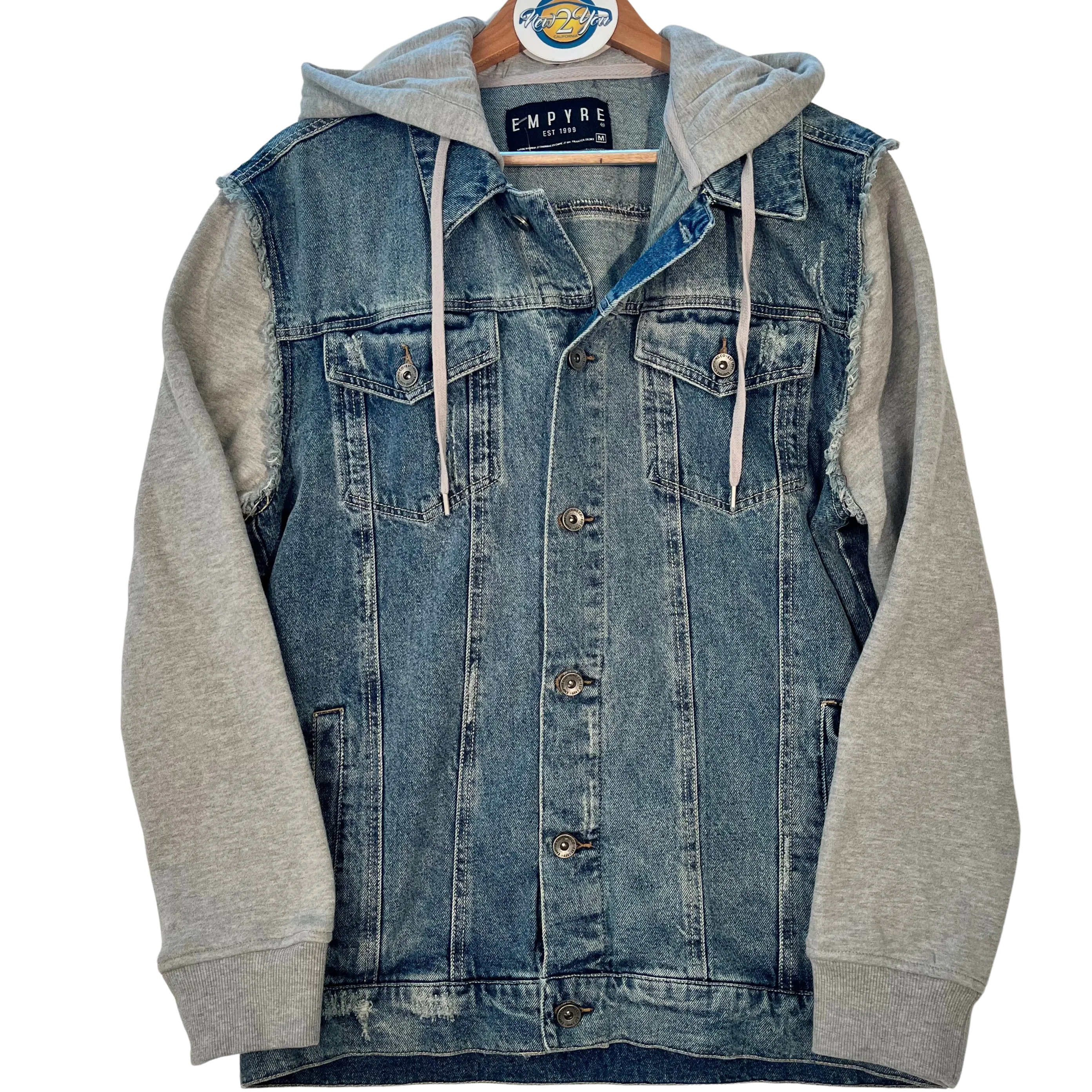Empyre Jean Cut Off Sleeve Jacket