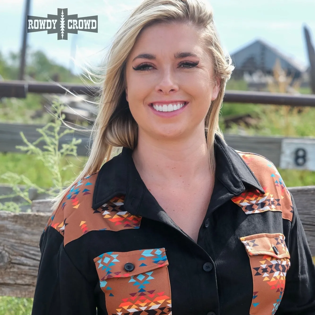 Flatland Fringe Button Up