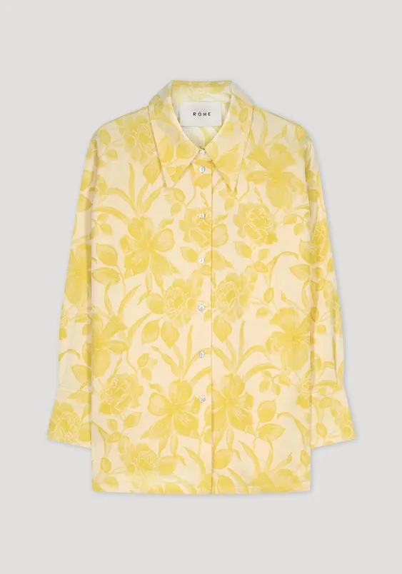 Floral Jacquard Blouse