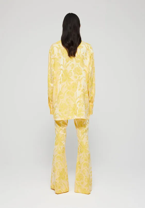 Floral Jacquard Blouse