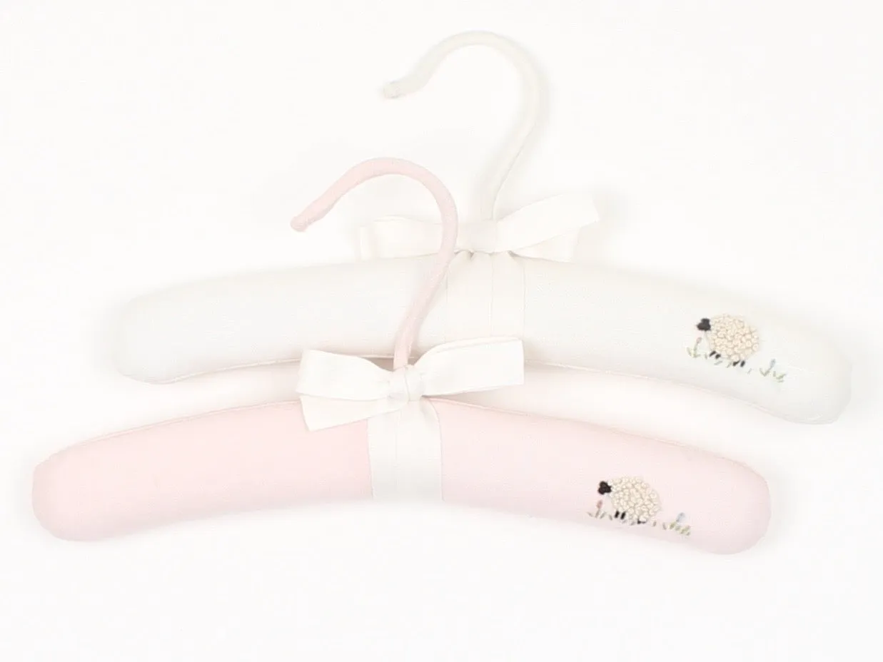 Fluffy Sheep Hanger, Blush