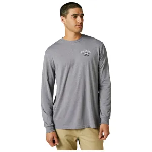 Fox At Bay Ls Tech Tee - Heather Graphite