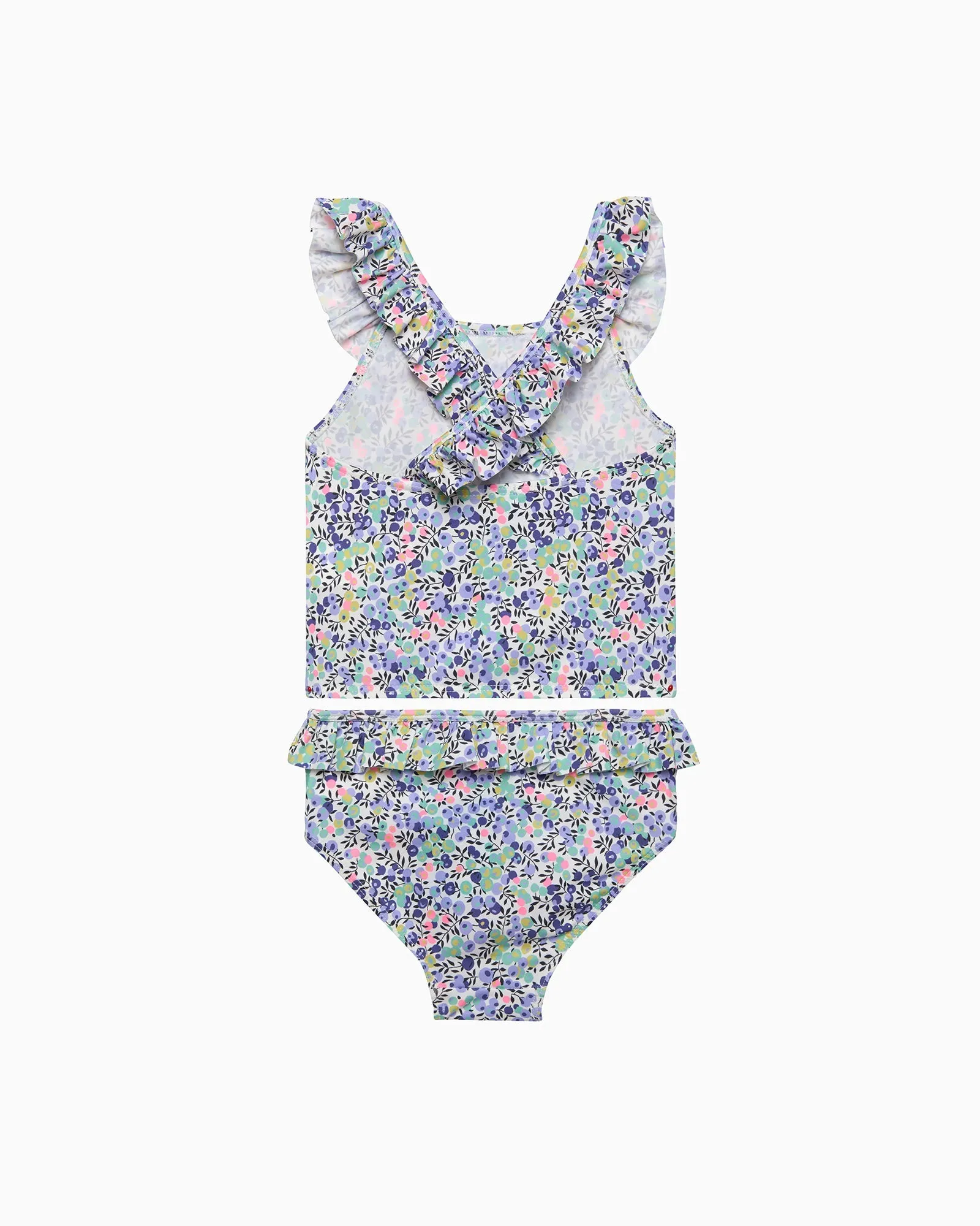 Frill Tankini in Neon Wiltshire