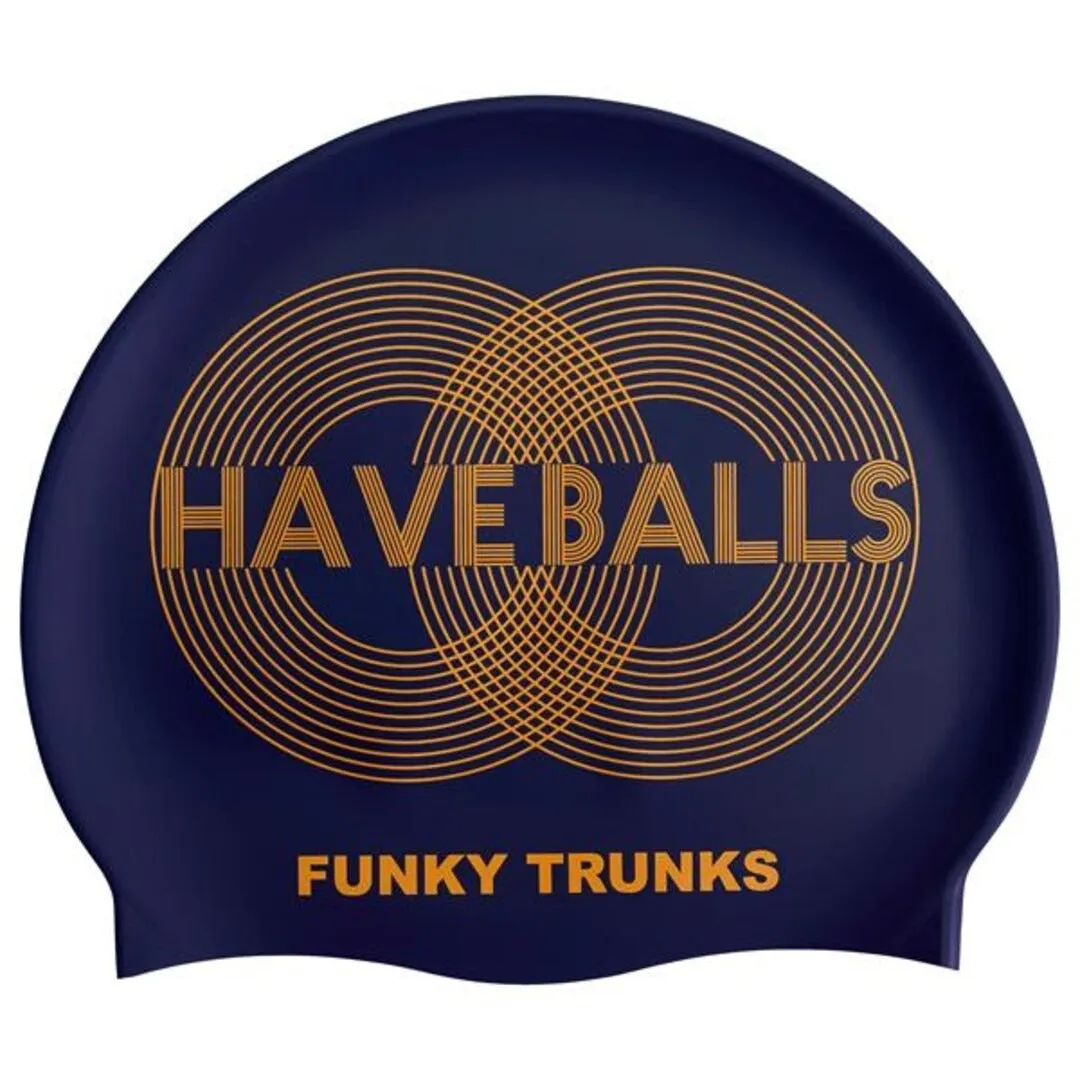 Funky Trunks Golden Balls Swimming Cap