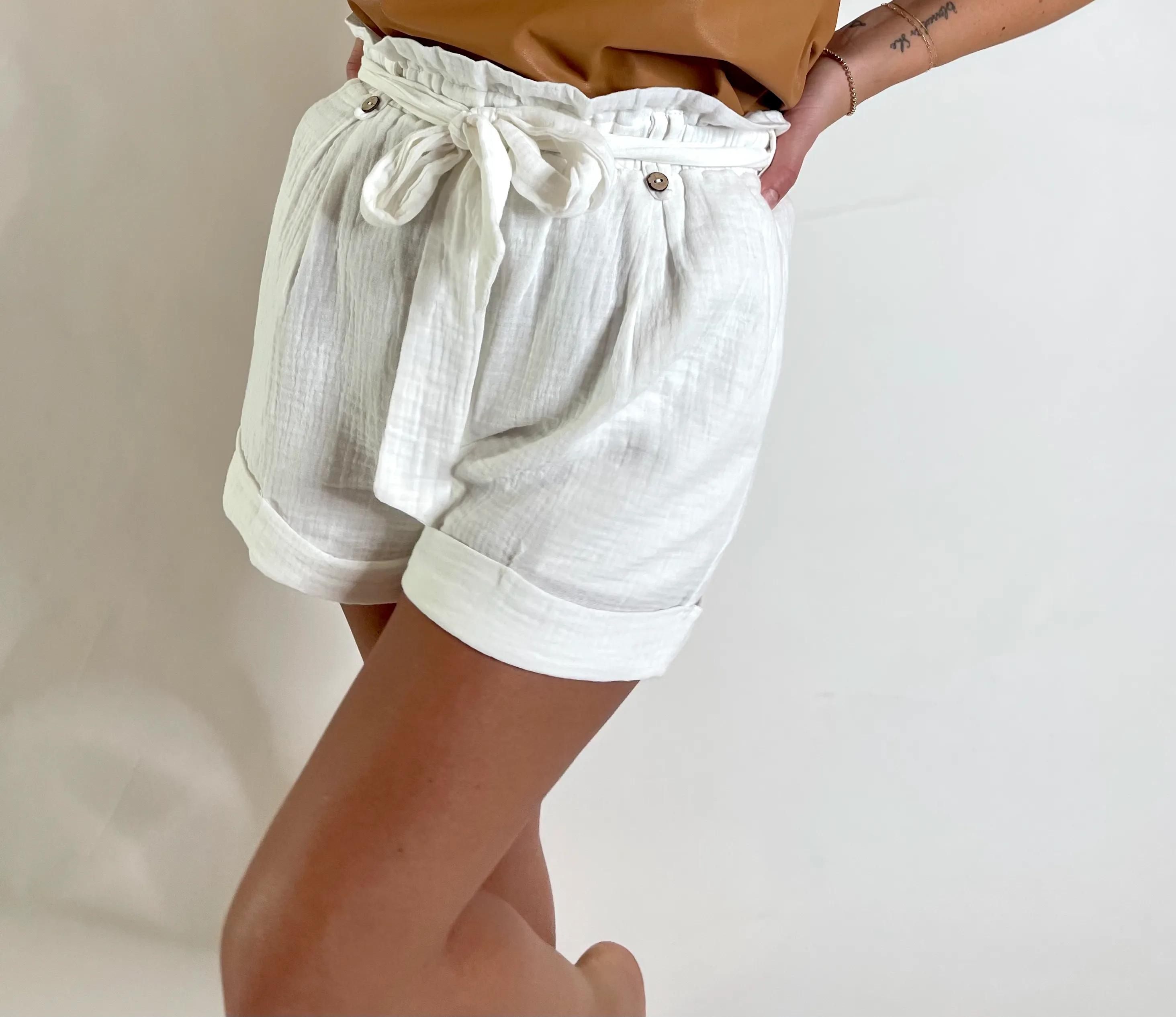 Gauze, You're Cute Shorts