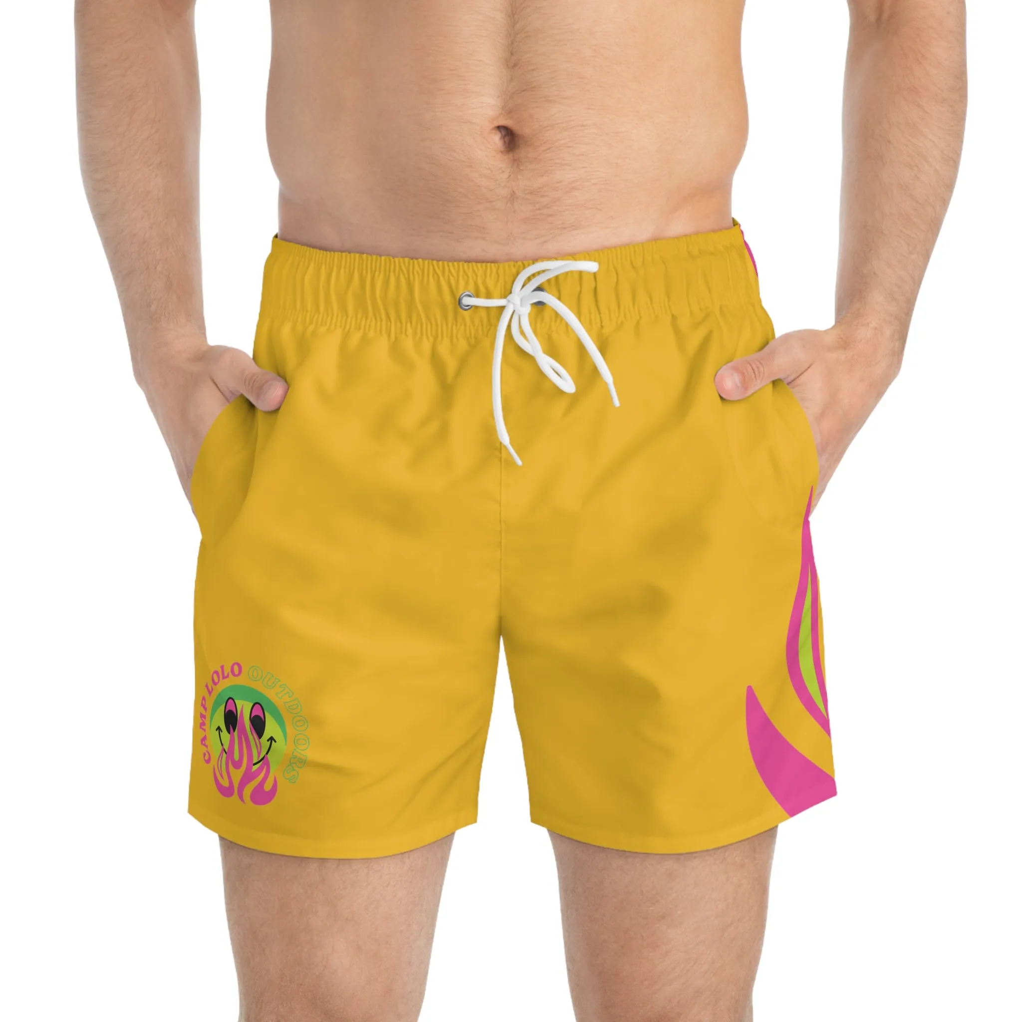 Happy Camper Clasic Swim Trunks