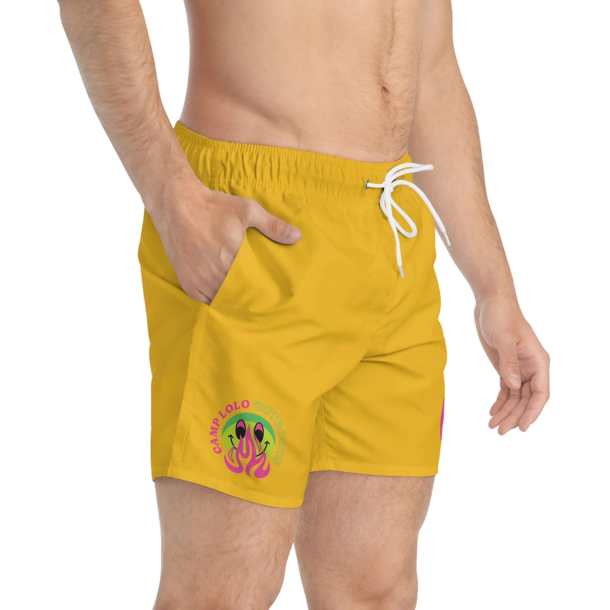 Happy Camper Clasic Swim Trunks