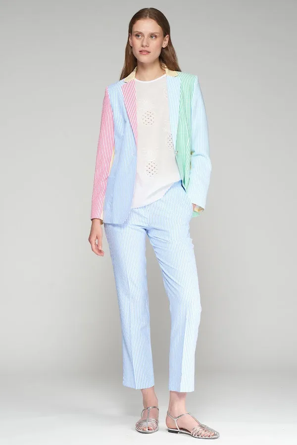 HARLOW MULTICOLOR STRIPED JACKET