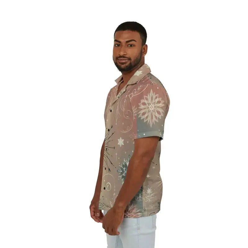 Hawaiian Camp Shirt Xmas Sparkle Meets Endless Summer
