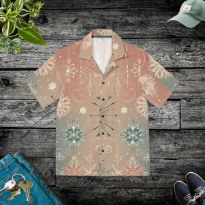 Hawaiian Camp Shirt Xmas Sparkle Meets Endless Summer