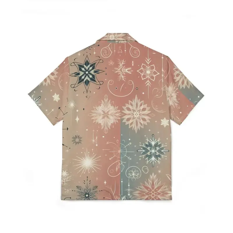Hawaiian Camp Shirt Xmas Sparkle Meets Endless Summer