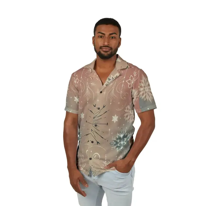 Hawaiian Camp Shirt Xmas Sparkle Meets Endless Summer