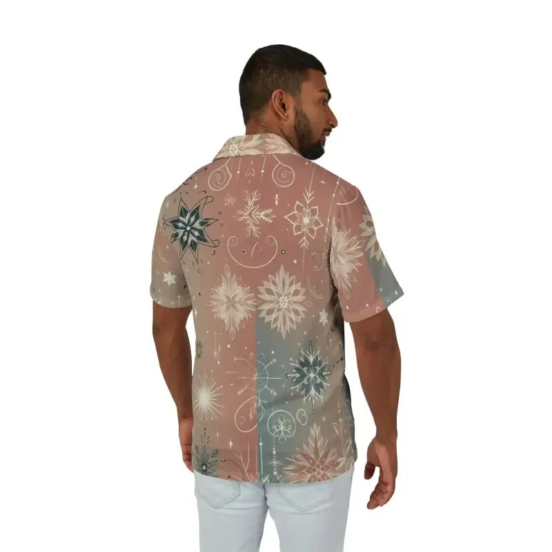 Hawaiian Camp Shirt Xmas Sparkle Meets Endless Summer