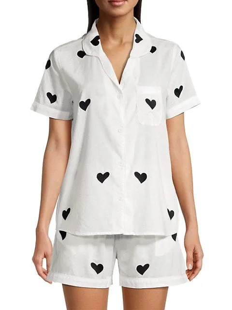 HEART BEAT PJ SET | BONE