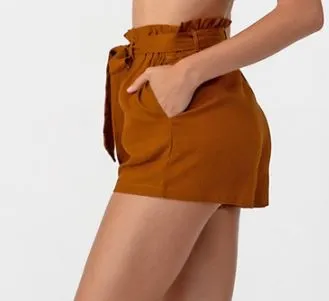 HELENA TIE FRONT SHORTS
