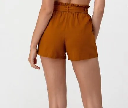 HELENA TIE FRONT SHORTS