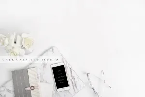 Laptop and Smartphone with Glasses